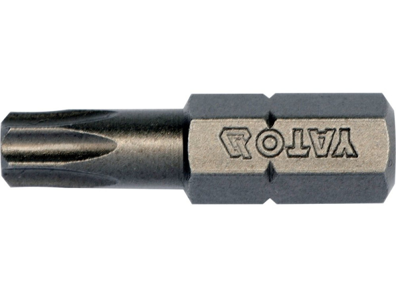 Набор бит Torx T27 25 мм YATO YT-78145, S2, 10 шт