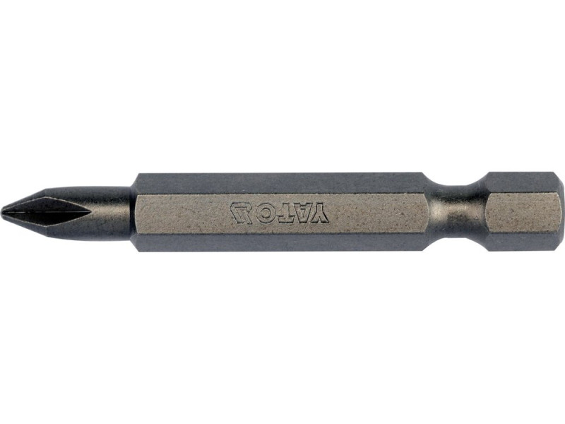 Набор бит Phillips PH1 50 мм YATO YT-78151, S2, 10 шт