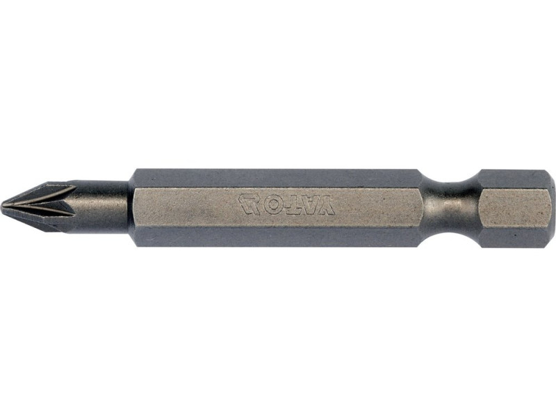 Набір біт Pozidriv PZ1 1/4" 50 мм YATO YT-78154, S2, 10 шт