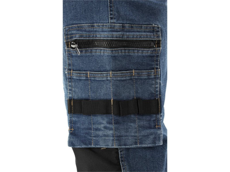 Штани робочі STRETCH JEANS YATO YT-79054, темно-сині, розмір XL