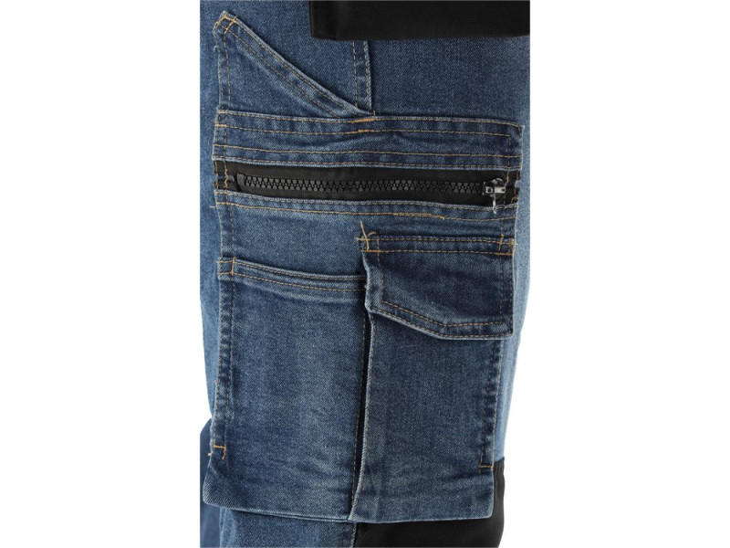 Штани робочі STRETCH JEANS YATO YT-79054, темно-сині, розмір XL