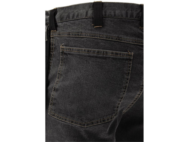 Штани робочі STRETCH JEANS YATO YT-79065, сіро-чорні, розмір XXL