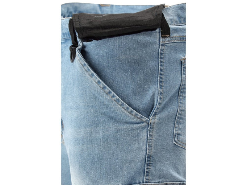 Штани робочі STRETCH JEANS YATO YT-79074, синьо-чорні, розмір XL