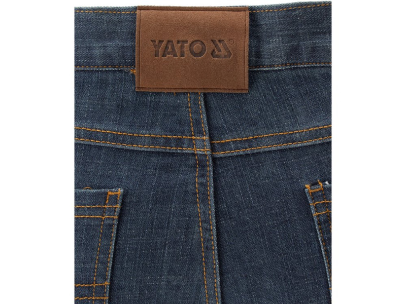 Штани робочі джинсові стрейч MARA YATO YT-79083, розмір XL