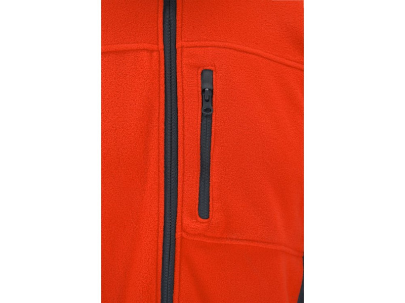 Кофта флісова YATO YT-79205, розмір XXXL, червоно-чорна, 280 г/м²