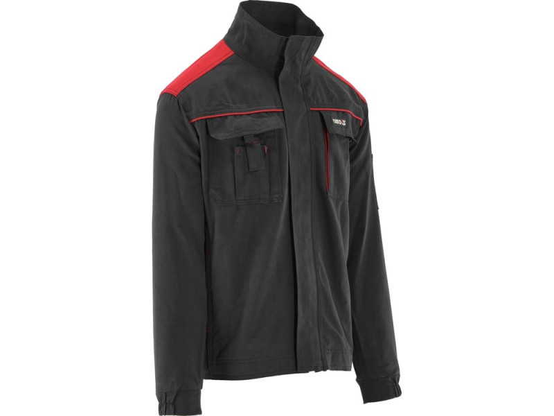 Толстовка рабочая COMFY YATO YT-79230, размер S, черно-красная, 300 г/м²