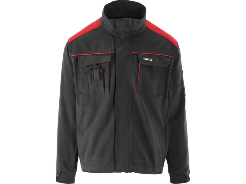 Толстовка рабочая COMFY YATO YT-79230, размер S, черно-красная, 300 г/м²