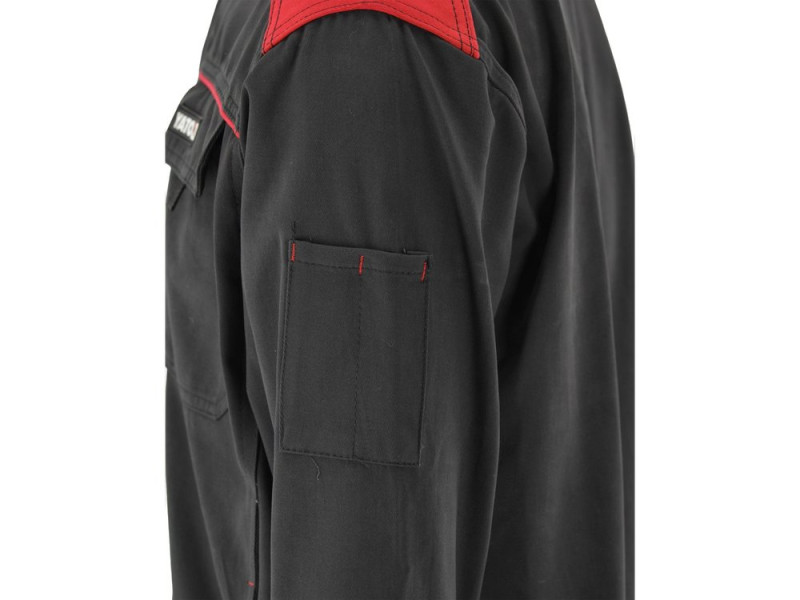 Толстовка рабочая COMFY YATO YT-79230, размер S, черно-красная, 300 г/м²