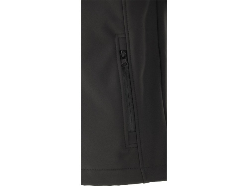 Куртка робоча SOFTSHELL з прикріпн капюшоном YATO розм S, чорна, 3 кишені, 96% поліест і 4% спандекс (YT-79550)