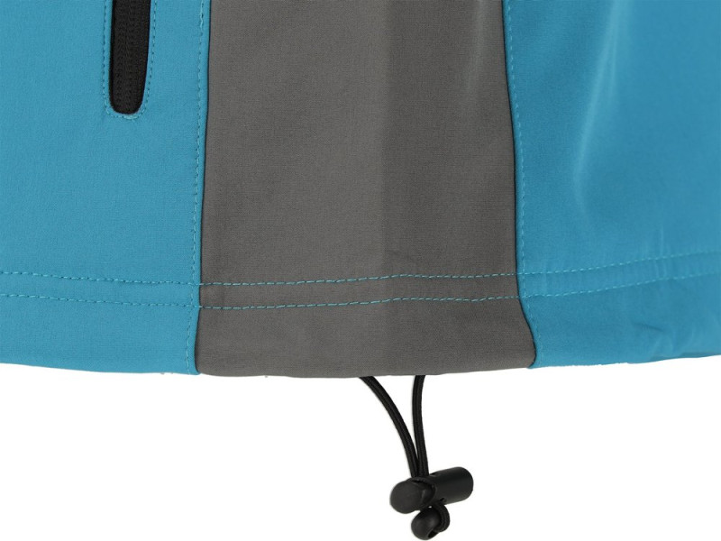 Куртка робоча SOFTSHELL з прикріп капюшоном YATO розм XXL, синьо-сіра, 3 кишен, 96% поліес і 4% (YT-79564)