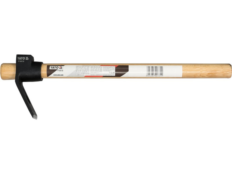 Сокира теслярська YATO YT-80130, 600 г, держак з дерева
