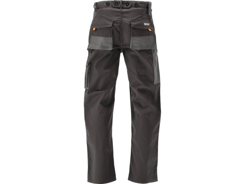 Брюки рабочие YATO YT-80185, черно-серые, 267 г/м², размер L/XL