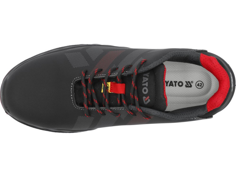 Напівчеревики робочі PLATO S3S ESD YATO YT-80663, розмір 42, стопа 26,6 см