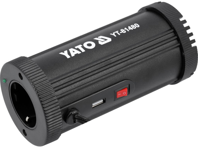 Перетворювач напруги YATO YT-81480, 12/230 В, 150/300 Вт