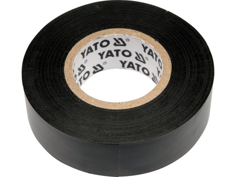 Изолента YATO 19мм х 20м черная (YT-8165)