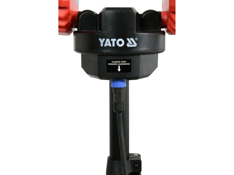 Прожекторы 2шт. 2828 SMD-диодные YATO: аккумул. 4,7 В, 500-5000 Lm, на штативе h=95-140 см (YT-81811)