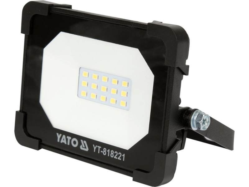 Прожектор світлодіодний SMD 10 Вт 950 лм YATO YT-818221, 230 В, IP65