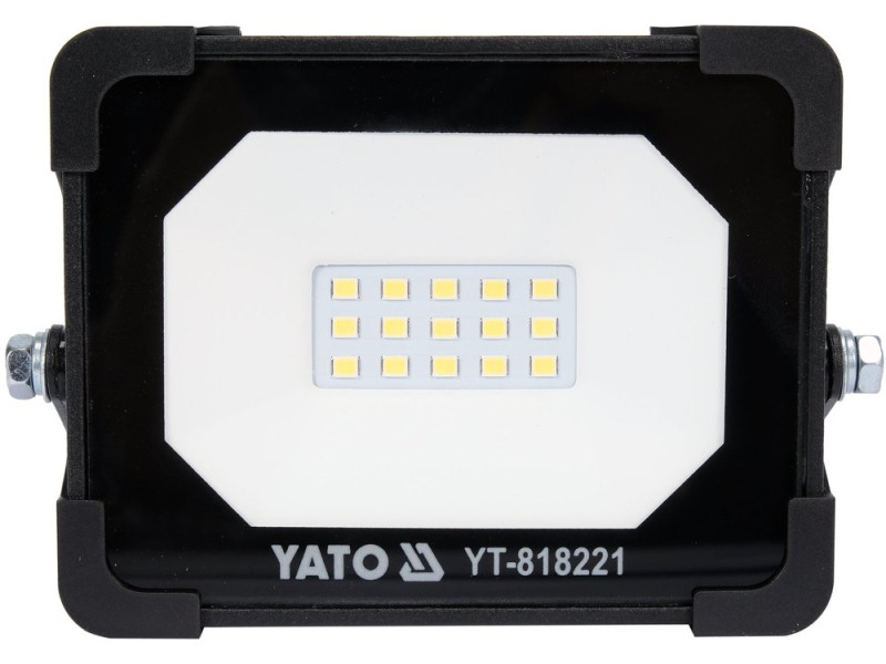 Прожектор світлодіодний SMD 10 Вт 950 лм YATO YT-818221, 230 В, IP65