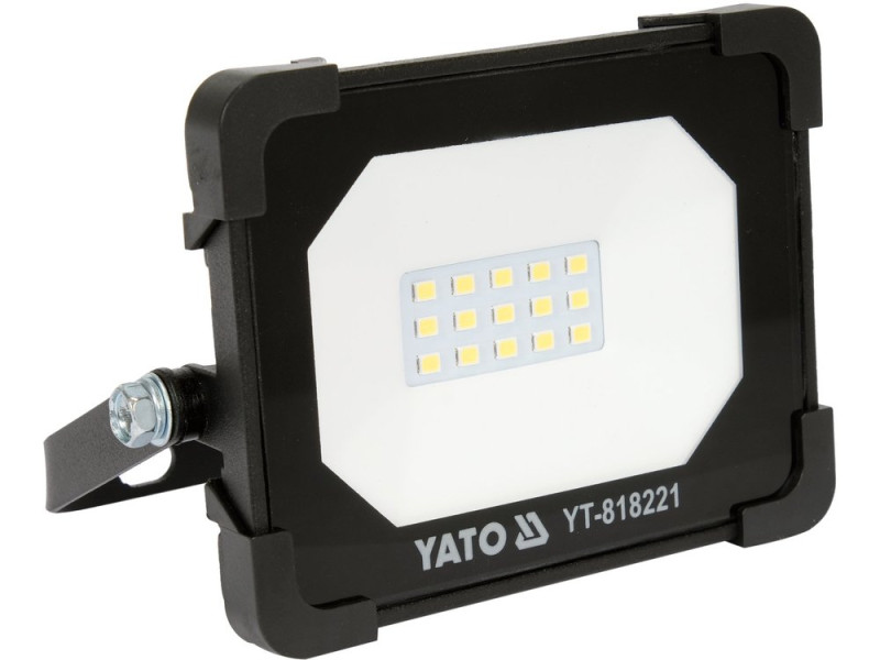 Прожектор світлодіодний SMD 10 Вт 950 лм YATO YT-818221, 230 В, IP65