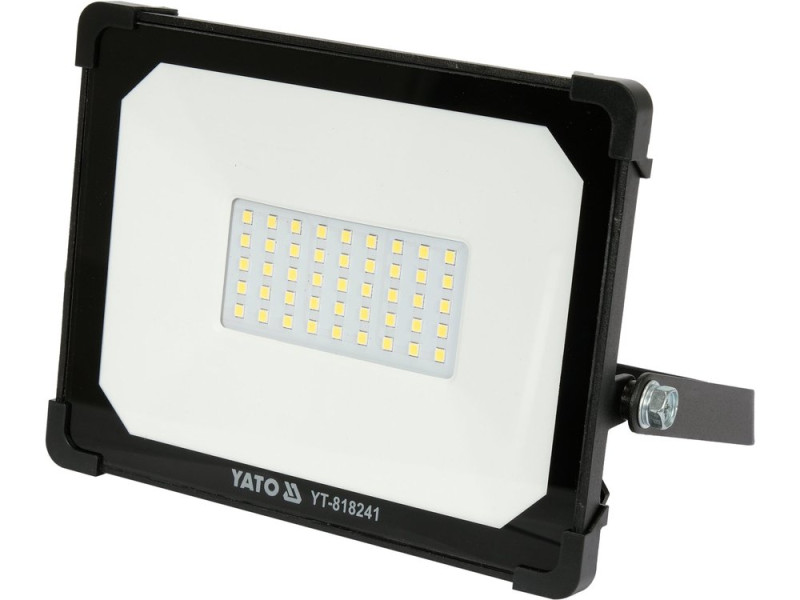 Прожектор світлодіодний SMD 30 Вт 2850 лм YATO YT-818241, 230 В, IP65