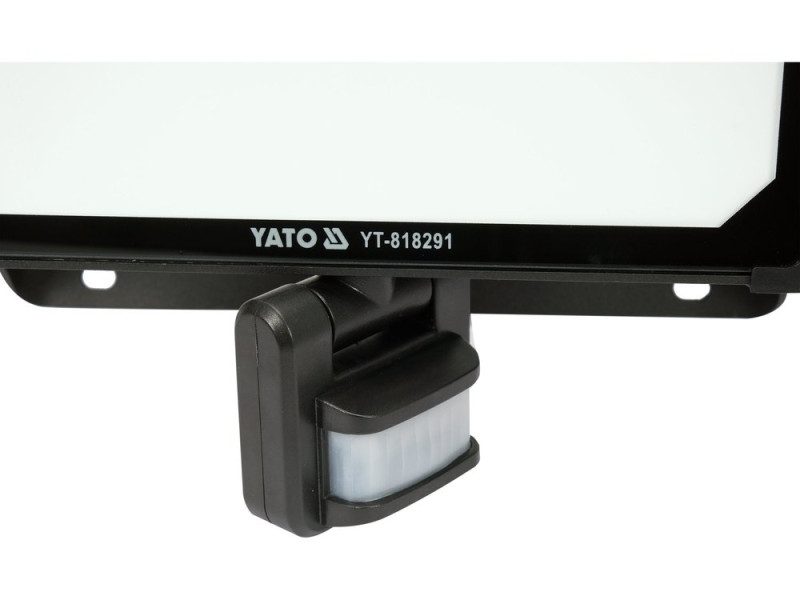 Прожектор світлодіодний 50 Вт 4750 лм з датчиком руху YATO YT-818291, IP54