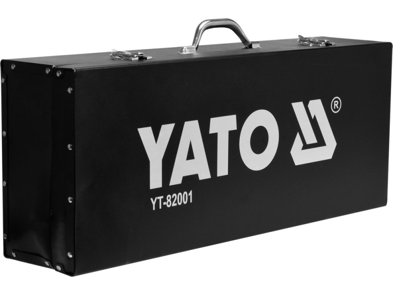 Молот відбійний мережевий YATO : 230V, 1600 Вт, F= 65 Дж з оливним охолодженням; + 2 піки (YT-82001)