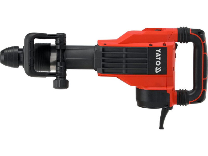Молот відбійний мережевий SDS-MAX YATO: 230V, 1700 Вт, F= 40 Дж; + піка і долото (YT-82003)