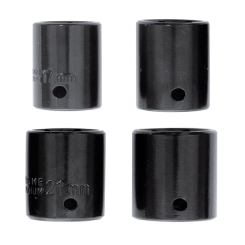 Гайковерт ударный сетевой YATO: 1/4" HEX x1/2" F, 450Вт, 450Нм, 3300 об/мин + 4 головки и кейс (YT-82020)