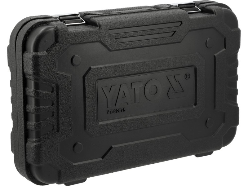 Шурупокрут YATO до г/к плит акумуляторний 18В 4АГод, з обойм шуруп: Ø= 3,5-4,2мм, l= 22-55мм (YT-82075)