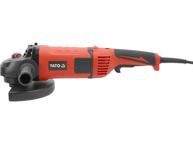 Шлифмашина угловая YATO 230V Ø=230 мм. М14 P=2600 Вт, рег/об. 2800-6500 об/мин, (YT-82106)