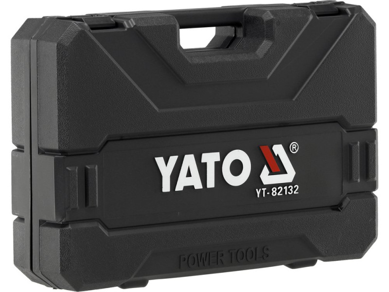 Перфоратор мережевий SDS-MAX YATO: P= 1600 Вт, J =15 Дж. макс. свердло Ø≤ 40 мм (бетон) 2 режими (YT-82132)