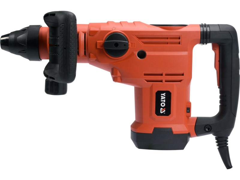Молот отбойный SDS-MAX сетевой YATO: P=1600 Вт, J=5-25 Дж. сверло Ø≤52 мм (YT-82135)