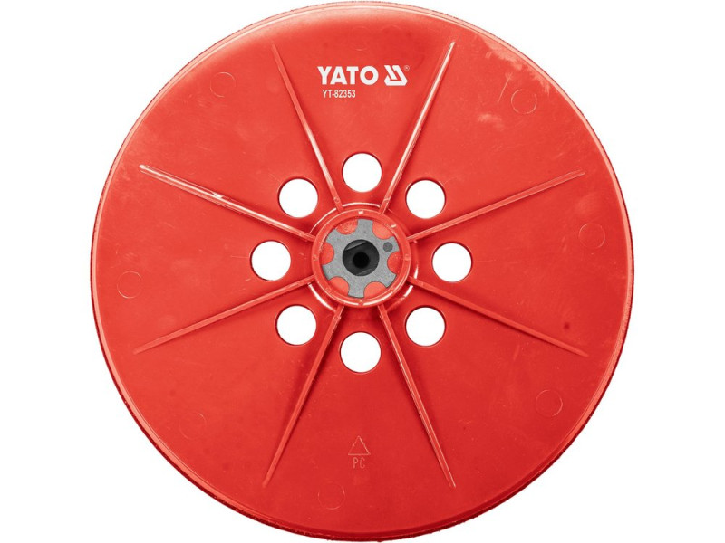 Насадка круглая для шлифмашин YT-82340 и YT-82350 YATO: Ø225 мм (YT-82353)