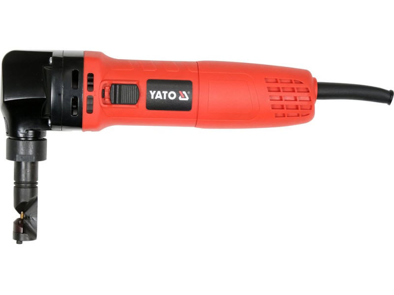Ножиці електричні для бляхи YATO, 230 В, 600 Вт, лист T= 1.2-2.5 мм, 2 різці (YT-82395)