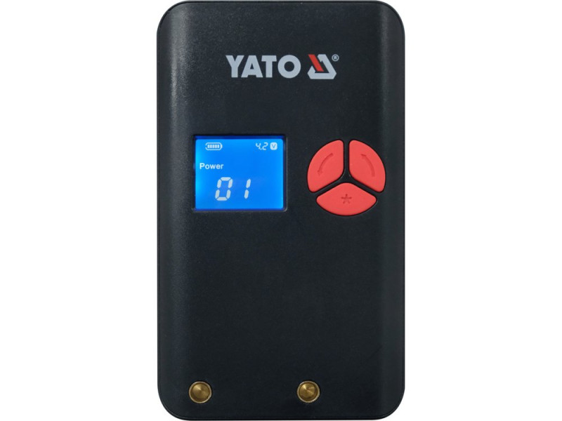 Аппарат точечной сварки портативный YATO аккумул. Li-Po 4,2 В, 6.3 АГод, 500 А, выход- 2 А (YT-82507)