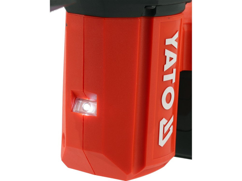 Перфоратор акумуляторний YATO SDS+ Li-Ion 18 В 4 АГод , J=2.5 Дж, Ø≤22 мм в бетоні, 3 режими в футля (YT-827721)