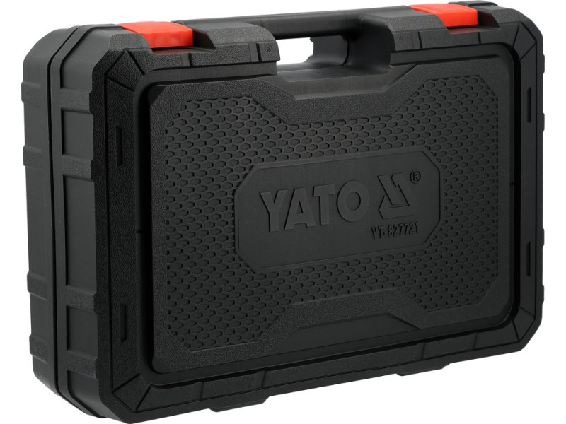 Перфоратор акумуляторний YATO SDS+ Li-Ion 18 В 4 АГод , J=2.5 Дж, Ø≤22 мм в бетоні, 3 режими в футля (YT-827721)