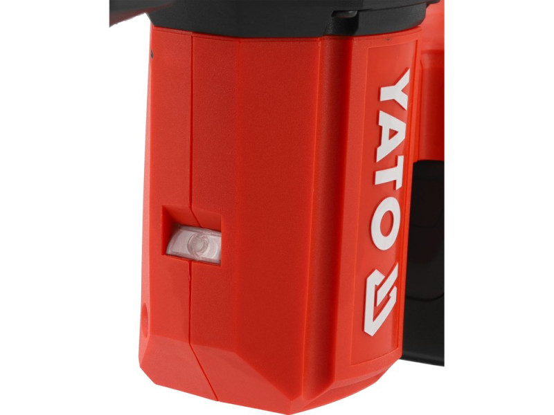 Перфоратор акумуляторний YATO SDS+ Li-Ion 18 В 4 АГод , J=2.5 Дж, Ø≤22 мм в бетоні, 3 режими в футля (YT-827721)