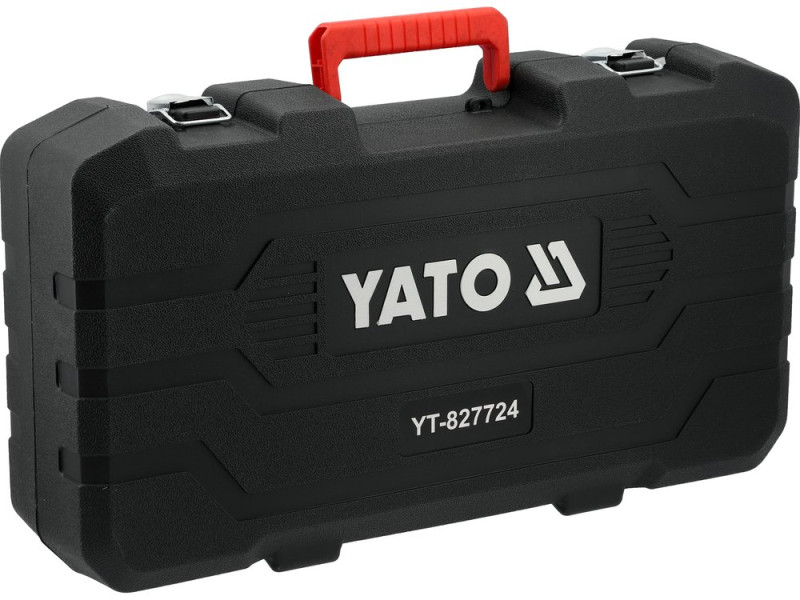 Перфоратор YATO SDS+ акумуляторний 2х Li-Ion 18 В 4 АГод , J=2.8 Дж, Ø≤26 мм в бетоні, 3 режими (YT-827724)