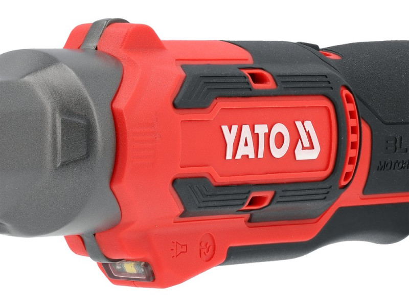 Тріскачка ударна від акумулятора YATO Li-Ion 18 В 4 А/Год, квадрат 1/4", 160 Нм, 4 режими