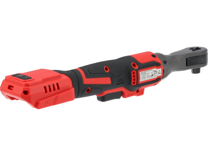 Тріскачка ударна від акумулятора YATO Li-Ion 18 В квадрат- 1/2", 110 Нм, l= 370 мм (БЕЗ АКУМУЛЯТОРА)