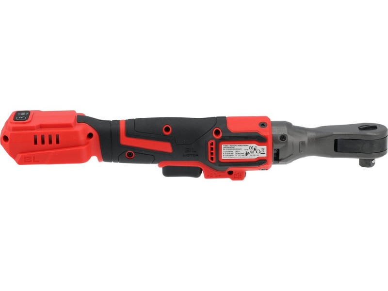 Тріскачка ударна від акумулятора YATO Li-Ion 18 В квадрат- 1/2", 110 Нм, l= 370 мм (БЕЗ АКУМУЛЯТОРА)