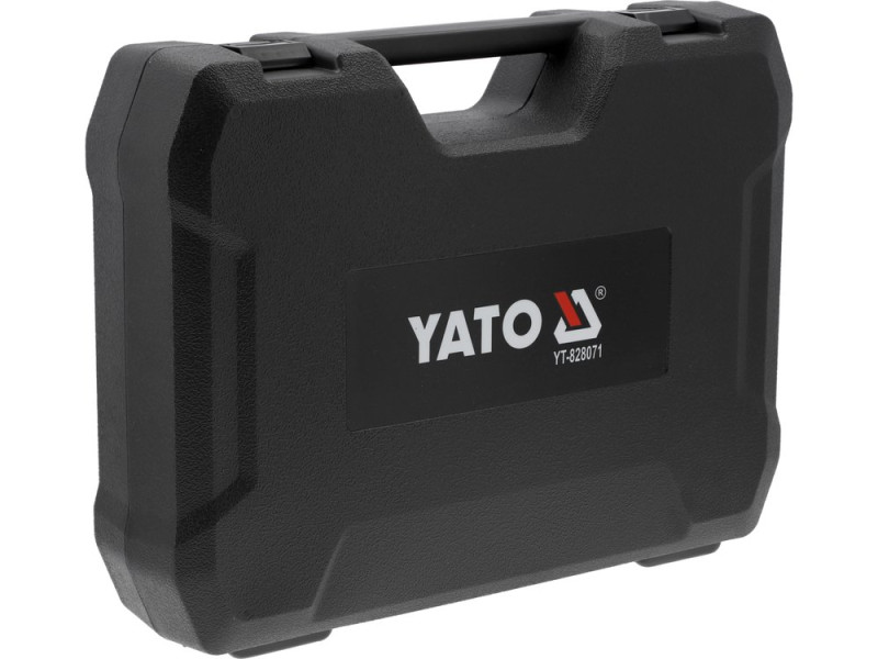 Гайковерт ударный бесщеточный акум. YATO: 18 В Li-Ion 4 Год, квадрат 1/2", КМ- 1200 Нм (YT-828071)