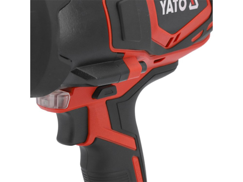 Акумуляторний ударний гайковерт 18 В 3/4" 2000 Нм YATO YT-828075 + перехідник 3/4" на 1/2"