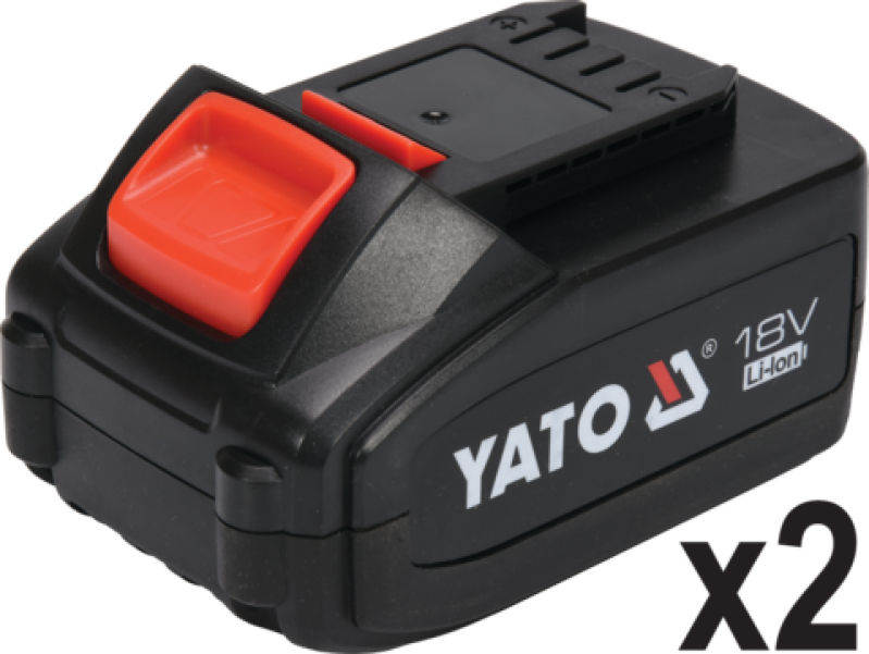 Пила дисковая аккумуляторная YATO: Li-Ion 18 В 4 АГод, для диска Ø=140/20 мм, 24 зуба, глуб р- 51-32 мм (YT-8281185)
