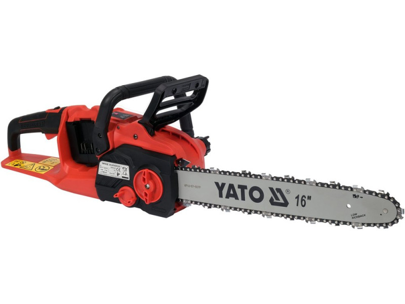 Пила цепная аккумуляторная YATO YT-828132, 36 В (2x18), шина 16" (без АКБ)
