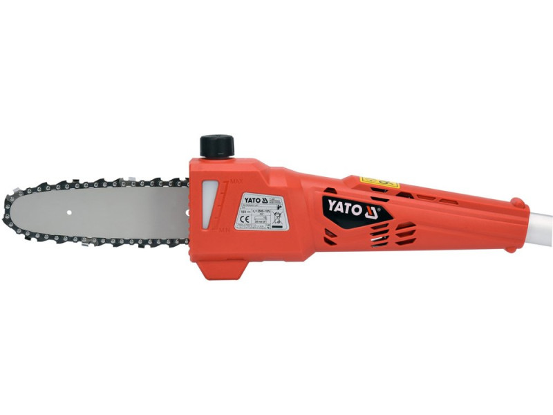 Сучкоріз акумуляторний YATO телеск. 2-2,8м, Li-Ion 18В, 2АГод, леза l=20 см, з зарядн. пристроєм (YT-82836)