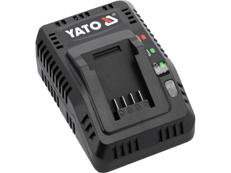 Зарядний пристрій YATO для акумуляторів Li-Ion 18 В, 2,2А від мережі 230 B (YT-828498)
