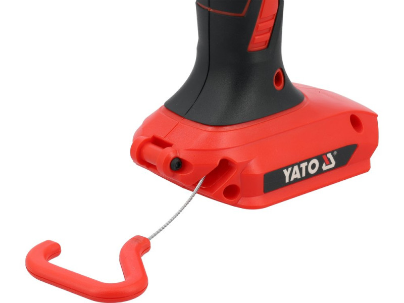 Світильник акумуляторний LED-діодний, YATO 18 В 7.4 Вт,обертов-180°/270°, 6000 Lm (БЕЗ АКУМУЛЯТОРА) (YT-829693)