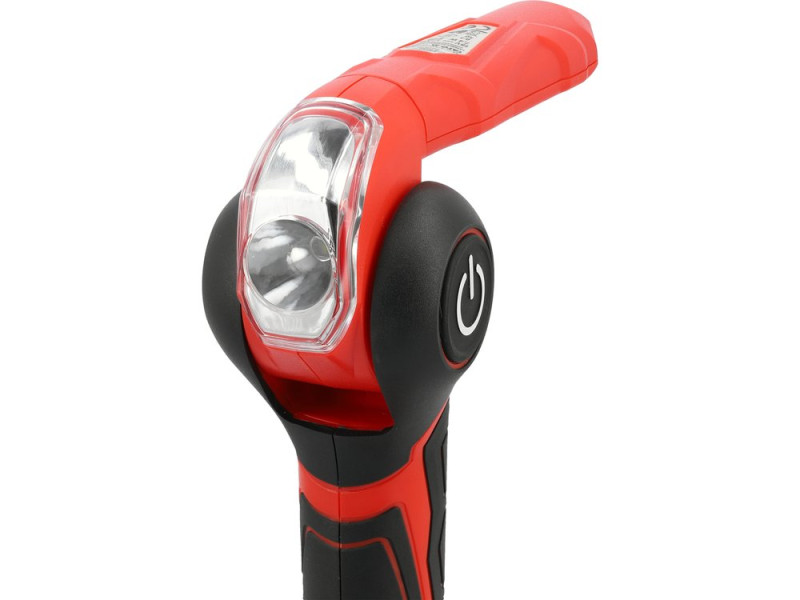 Світильник акумуляторний LED-діодний, YATO 18 В 7.4 Вт,обертов-180°/270°, 6000 Lm (БЕЗ АКУМУЛЯТОРА) (YT-829693)